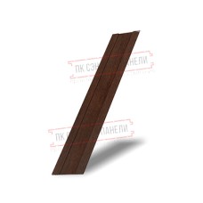 Крепежная планка жалюзи Milan,Tokyo 0,45 Print Elite Choco Wood