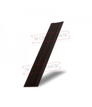 Крепежная планка жалюзи Milan,Tokyo 0,45 Print Elite Coffee Wood