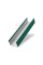 Qopqoq 65х40 jalyuzi Milan,Tokyo 0,5 Satin plyonka bilan RAL 6005 yashil mox