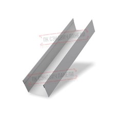 Крышка 30х15 жалюзи Texas 0,7 PE с пленкой RAL 7004 сигнальный серый
