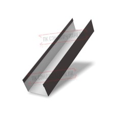 Крышка 45х20 жалюзи Texas 0,45 Drap RR 32 темно-коричневый