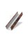 Қопқоқ 65х40 жалюзи Milan,Tokyo 0,45 Print Elite Chestnut Wood