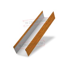 Крышка 45х20 жалюзи Texas 0,45 Print Elite Golden Wood