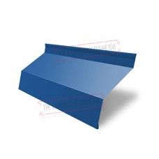 Ламель жалюзи Milan new 0,5 Satin с пленкой RAL 5005 сигнальный синий