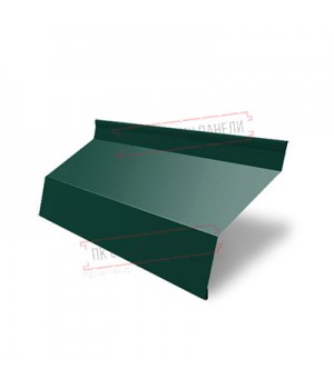 Ламель жалюзи Milan 0,5 Satin с пленкой RAL 6005 зеленый мох