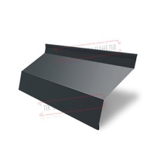 Ламель жалюзи Milan new 0,5 Quarzit PRO Matt RAL 7016 антрацитово-серый