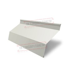 Ламель жалюзи Milan new 0,5 Satin с пленкой RAL 9003 сигнальный белый