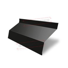 Ламель жалюзи Milan new 0,5 PurPro Matt 275 RAL 9005 черный