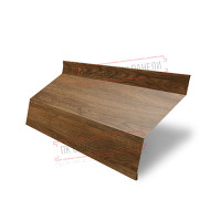Ламель жалюзи Milan 0,45 Print-Double Premium Antique Wood