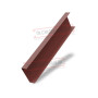 Декоративная накладка на столб жалюзи Milan,Tokyo 0,5 Satin с пленкой RAL 3009 оксидно-красный