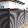 Декоративная накладка на столб угловая жалюзи Milan,Tokyo 0,5 GreenСoat Pural RR 32 темно-коричневый (RAL 8019 серо-коричневый)