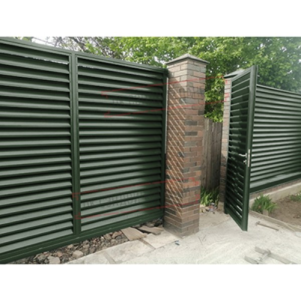Қоплама (катта ва кичик дарвоза учун) 25х35 жалюзи Milan, Tokyo, Palermo 0,5 GreenСoat Pural RR 11 тўқ-яшил L1,68