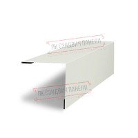 Planka yakunlovchi 50x50 jalyuzi Milan 0,8 PE plyonkali RAL 9003 signal oq