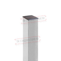 Столб 62х55х1,4х2500 Zn