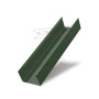 Стойка жалюзи Milan,Tokyo 0,5 Velur RAL 6020 хромовая зелень