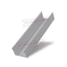 Стойка жалюзи Texas 0,7 PE с пленкой RAL 7004 сигнальный серый