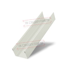 Стойка жалюзи Texas 0,7 PE с пленкой RAL 9003 сигнальный белый