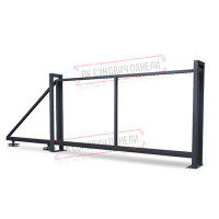 Surma darvoza Jalyuzi 1,68х4,0 RAL 7024 to'ldiruvchisiz