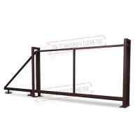 Сурма дарвоза Жалюзи 1,68х4,0 RAL 8017 тўлдирувчисиз