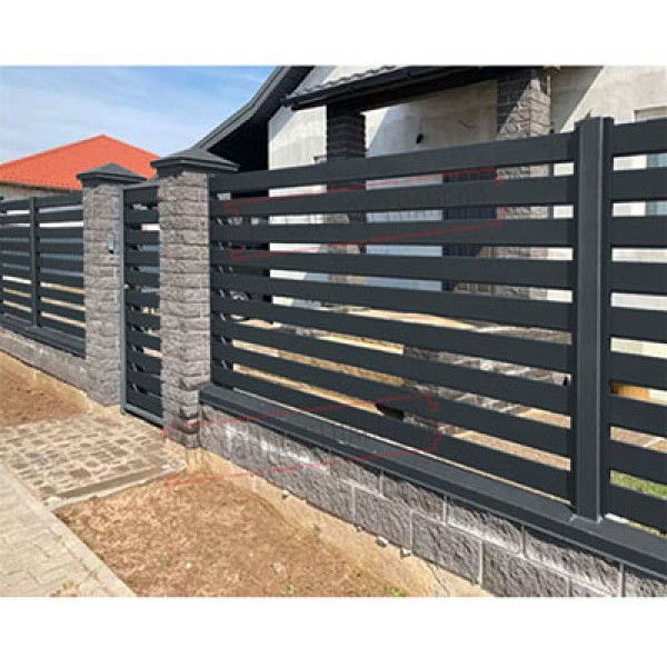 Купить ламель обратную 150 жалюзи Texas 0,5 GreenCoat Pural BT, matt RR2Н3 (RAL 7016 антрацитово-серый) 