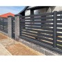 Ламель лицевая 125 жалюзи Texas 0,5 PurLite Мatt RAL 7024 мокрый асфальт