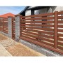 Ламель лицевая 150 жалюзи Texas 0,45 Drap RAL 8004 терракота