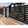 Ламель лицевая 125 жалюзи Texas 0,5 Satin Мatt RAL 9005 черный
