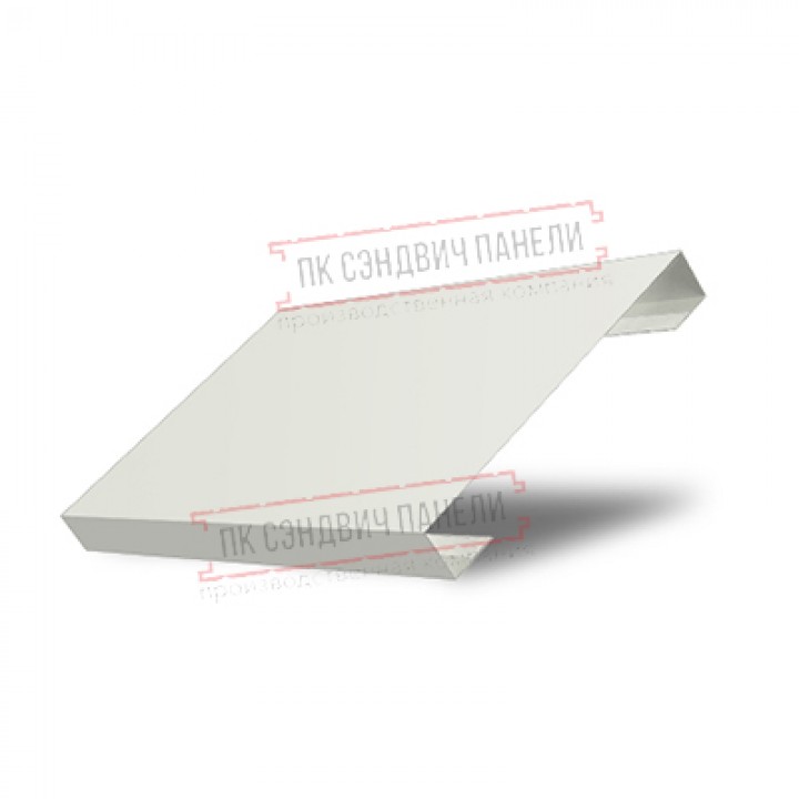 Ламель лицевая 150 жалюзи Texas 0,45 Drap RAL 9003 сигнальный белый