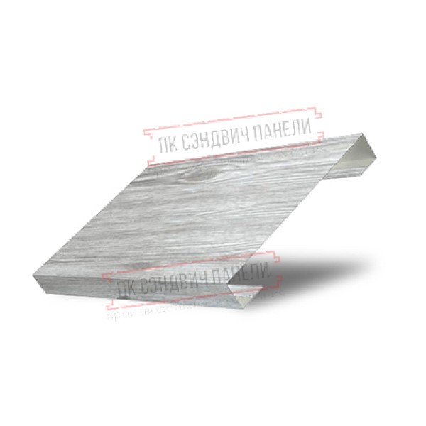 Купить ламель лицевую 150 жалюзи Texas 0,45 Print Elite Snow Wood 