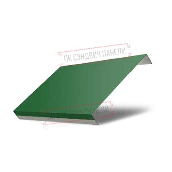 Купить ламель обратную 150 жалюзи Texas 0,45 PE с пленкой RAL 6002 лиственно-зеленый 