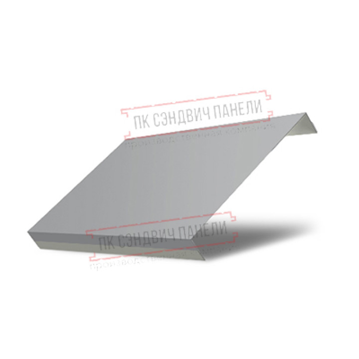 Ламель обратная 150 жалюзи Texas 0,45 Drap RAL 7004 сигнальный серый