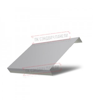 Ламель обратная 125 жалюзи Texas 0,45 Print Elite Milky Wood