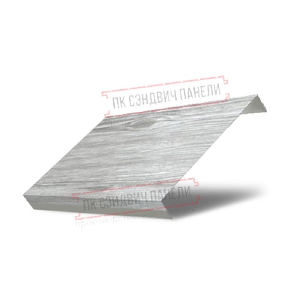 Купить ламель обратную 150 жалюзи Texas 0,45 Print Elite Snow Wood 