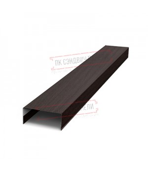 Крепежная планка нижняя Texas 0,45 Print Elite Coffee Wood