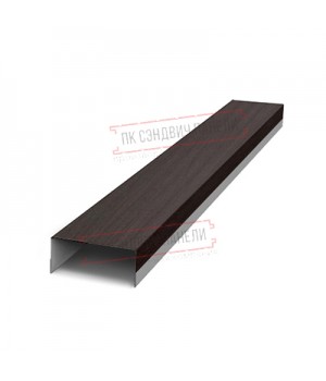Крепежная планка верхняя Texas 0,45 Print Elite Coffee Wood