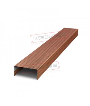 Крепежная планка нижняя Texas 0,45 Print Elite Honey Wood