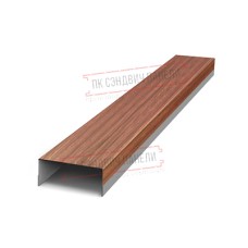 Крепежная планка верхняя Texas 0,45 Print Elite Honey Wood