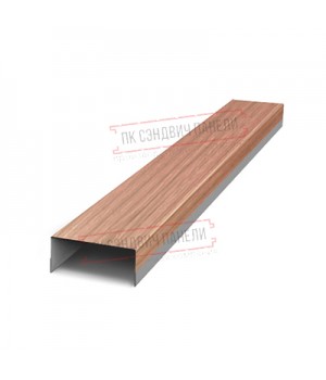 Крепежная планка верхняя Texas 0,45 Print Elite White Wood