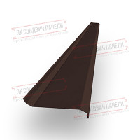 Jalyuzi to'siq S 58х151 mm, PE, Ral 8017 - 0,4mm