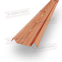 Декоратив планка М - 60х20, Олтин Ёнғоқ - 0,45мм