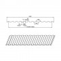 Профнастил МП10ПГ-0.6, Ширина-1100, Оцинкованный