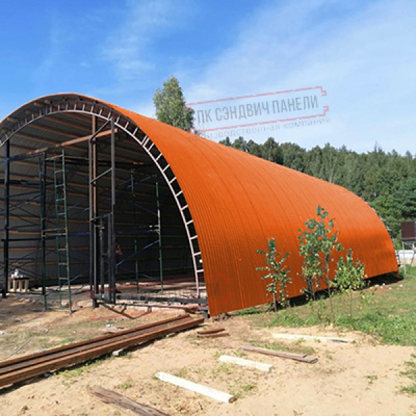 Profnastil MP10PG-0.7, eni-1100, Polyester RAL2004