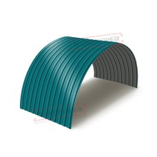 Профнастил МП10ПГ-0.4, Ширина-1100, Полиэстер RAL5021