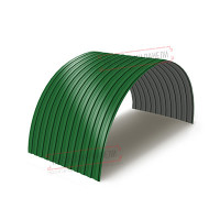 Profnastil MP10PG-0.45, eni-1100, Polyester RAL6002