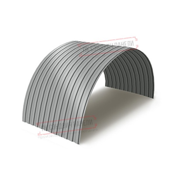 Profnastil MP10PG-0.7, eni-1100, Polyester RAL9006