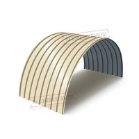 Profnastil MP20PG-0.5, Eni-1100, Poliester RAL1015