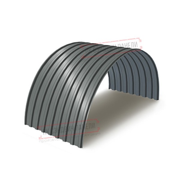 Profnastil MP20PG-0.45, Eni-1100, Poliester RAL7005