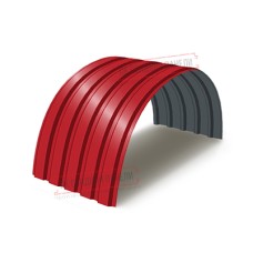 Профнастил МП35-0.7, Ширина-1035, Полиэстер RAL3020