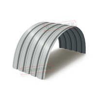 Profnastil MP35-0.5, Eni-1035, Poliester RAL7035