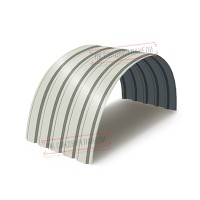 Профнастил МП35-0.45, Ширина-1035, Полиэстер RAL9002